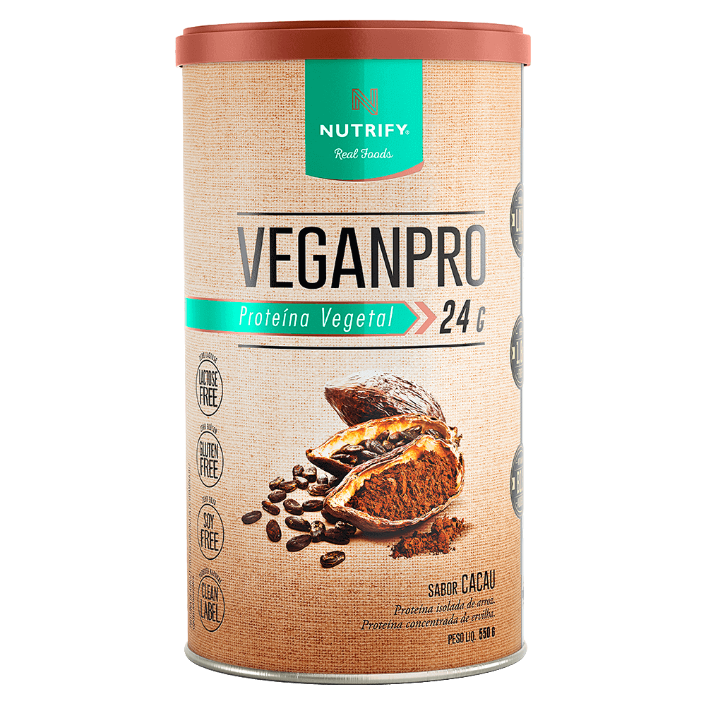 Veganpro Proteína Vegetal A Base De Arroz E Ervilha Nutrify 3844