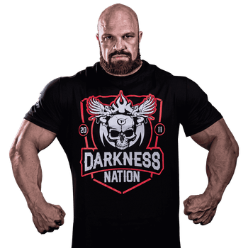 T-Shirt Darkness Rage - Camisetas Para Treino - Frente