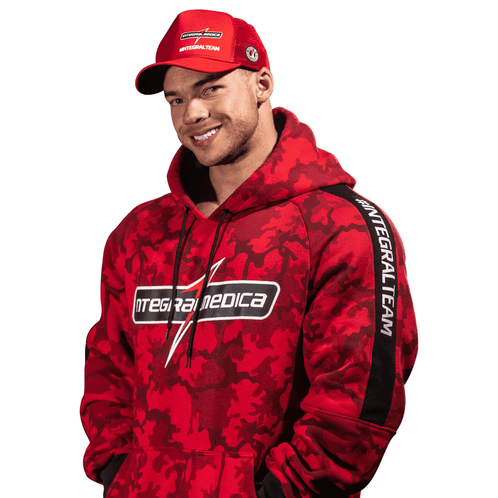 Hoodie Integralmedica Red Camouflage