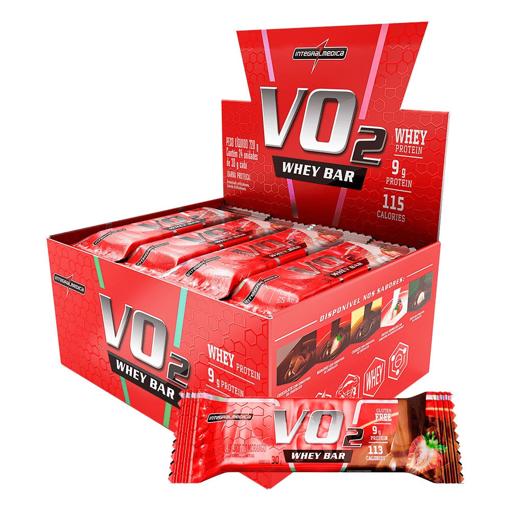 VO2 Whey Bar 12 unid