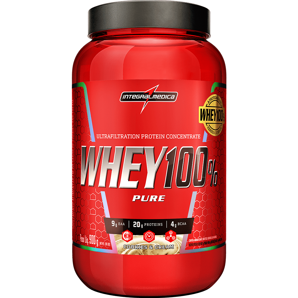 Whey Protein Concentrado Pote 900g